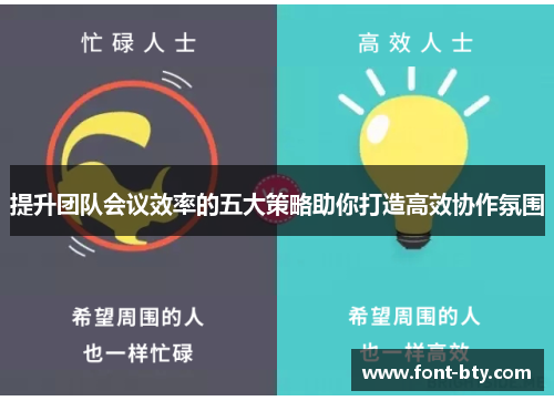 提升团队会议效率的五大策略助你打造高效协作氛围